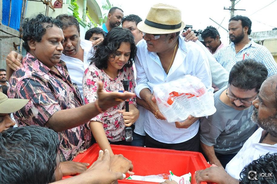 Maa-Association-Flood-Relief-program-At-Allwyn-Colony